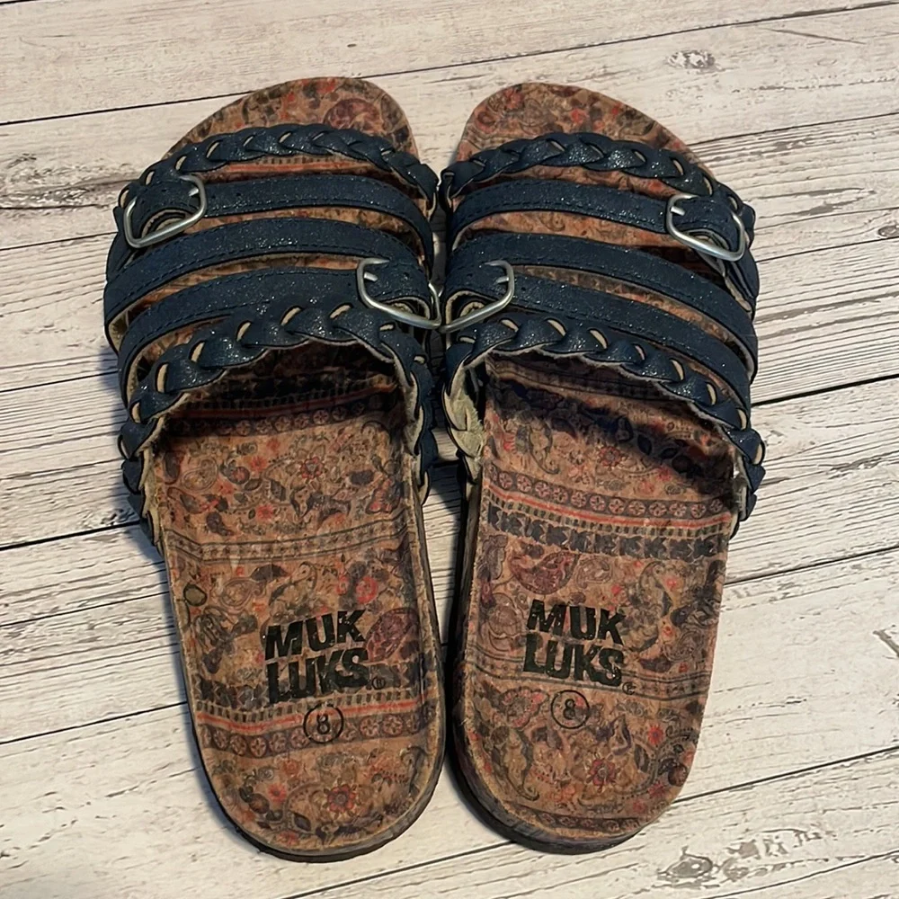 NWOT Women’s Muk Luks Terri Sandals Size 8 - Picture 4 of 11